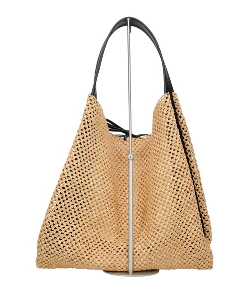 INTER-CHAUSSURES / インター ショシュール ハンドバッグ | 【CHRISTIAN VILLA】レザーハンドルメッシュバッグ | 詳細5