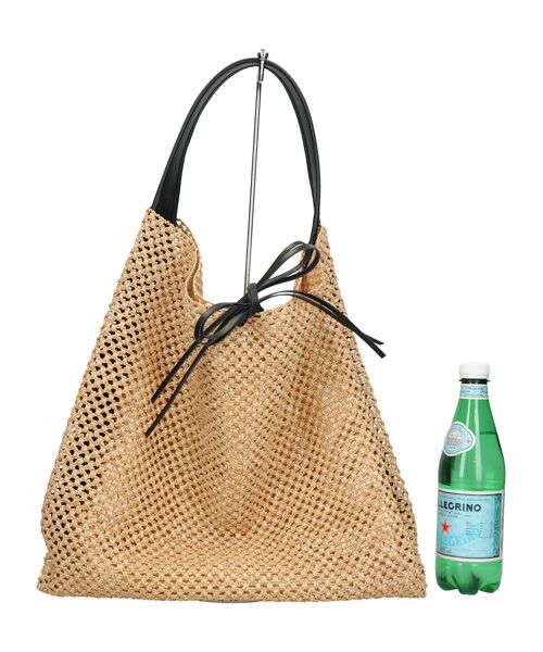 INTER-CHAUSSURES / インター ショシュール ハンドバッグ | 【CHRISTIAN VILLA】レザーハンドルメッシュバッグ | 詳細7