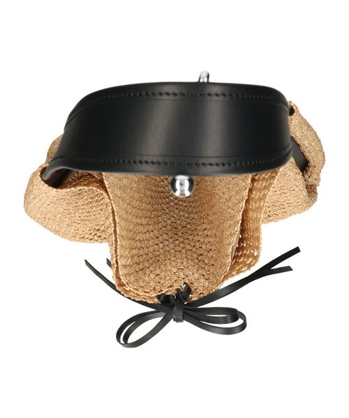 INTER-CHAUSSURES / インター ショシュール ハンドバッグ | 【CHRISTIAN VILLA】レザーハンドルメッシュバッグ | 詳細9