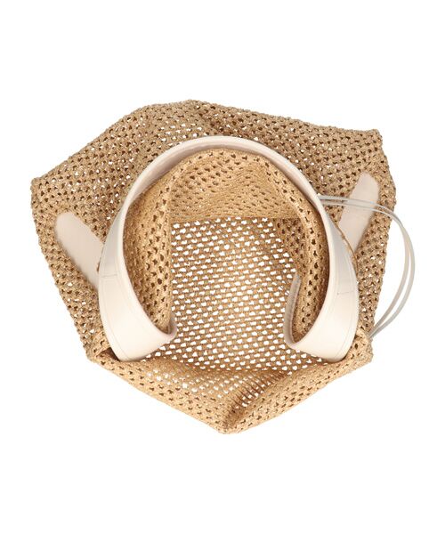 INTER-CHAUSSURES / インター ショシュール ハンドバッグ | 【CHRISTIAN VILLA】レザーハンドルメッシュバッグ | 詳細20