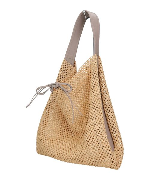 INTER-CHAUSSURES / インター ショシュール ハンドバッグ | 【CHRISTIAN VILLA】レザーハンドルメッシュバッグ | 詳細23