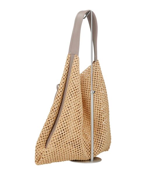 INTER-CHAUSSURES / インター ショシュール ハンドバッグ | 【CHRISTIAN VILLA】レザーハンドルメッシュバッグ | 詳細25