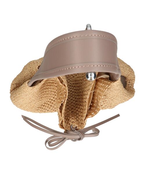 INTER-CHAUSSURES / インター ショシュール ハンドバッグ | 【CHRISTIAN VILLA】レザーハンドルメッシュバッグ | 詳細28