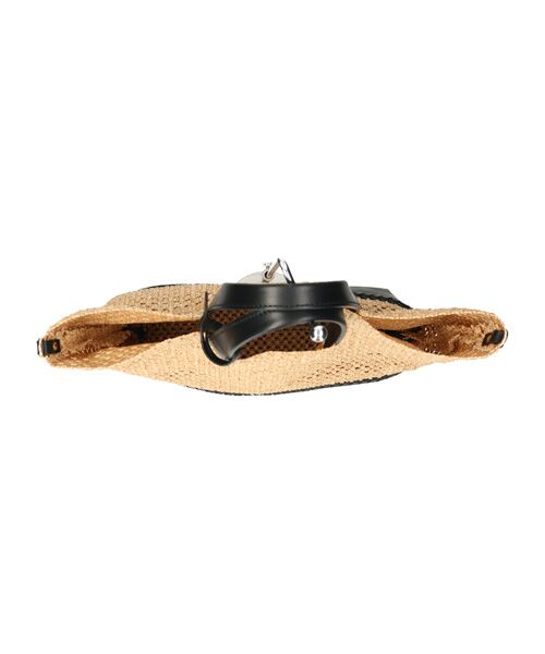 INTER-CHAUSSURES / インター ショシュール トートバッグ | 【CHRISTIAN VILLA】メッシュコンビレザーワイドバッグ | 詳細7