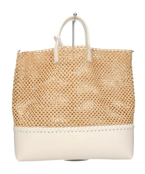 INTER-CHAUSSURES / インター ショシュール トートバッグ | 【CHRISTIAN VILLA】メッシュコンビレザーワイドバッグ | 詳細11