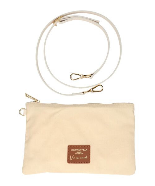 INTER-CHAUSSURES / インター ショシュール トートバッグ | 【CHRISTIAN VILLA】メッシュコンビレザーワイドバッグ | 詳細19