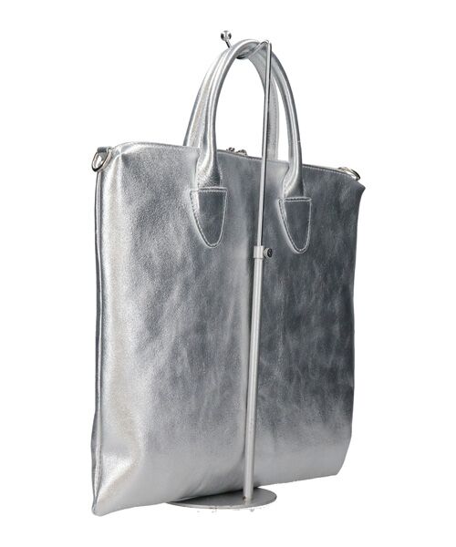 INTER-CHAUSSURES / インター ショシュール ハンドバッグ | 【ANDREA CARDONE ITALI】レザーハンドルファスナー付きバッグ | 詳細3