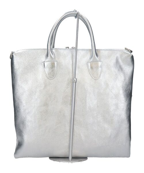 INTER-CHAUSSURES / インター ショシュール ハンドバッグ | 【ANDREA CARDONE ITALI】レザーハンドルファスナー付きバッグ | 詳細4