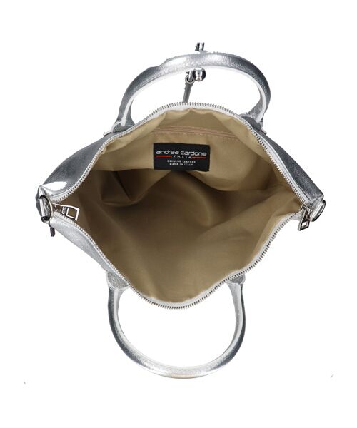 INTER-CHAUSSURES / インター ショシュール ハンドバッグ | 【ANDREA CARDONE ITALI】レザーハンドルファスナー付きバッグ | 詳細8