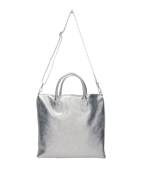 INTER-CHAUSSURES / インター ショシュール ハンドバッグ | 【ANDREA CARDONE ITALI】レザーハンドルファスナー付きバッグ | 詳細10