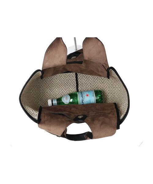 INTER-CHAUSSURES / インター ショシュール ハンドバッグ | 【MARCO MASI】レザーハンドル雑材バッグ | 詳細7