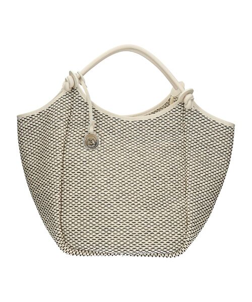 INTER-CHAUSSURES / インター ショシュール ハンドバッグ | 【MARCO MASI】レザーハンドル雑材バッグ | 詳細1