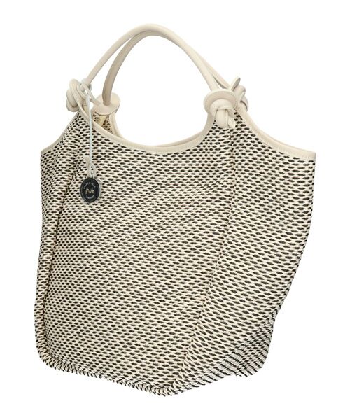 INTER-CHAUSSURES / インター ショシュール ハンドバッグ | 【MARCO MASI】レザーハンドル雑材バッグ | 詳細2