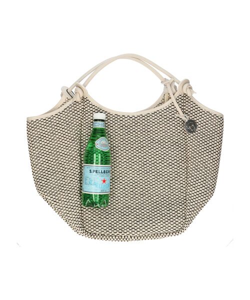 INTER-CHAUSSURES / インター ショシュール ハンドバッグ | 【MARCO MASI】レザーハンドル雑材バッグ | 詳細7