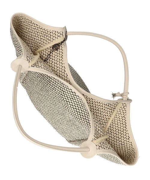 INTER-CHAUSSURES / インター ショシュール ハンドバッグ | 【MARCO MASI】レザーハンドル雑材バッグ | 詳細8