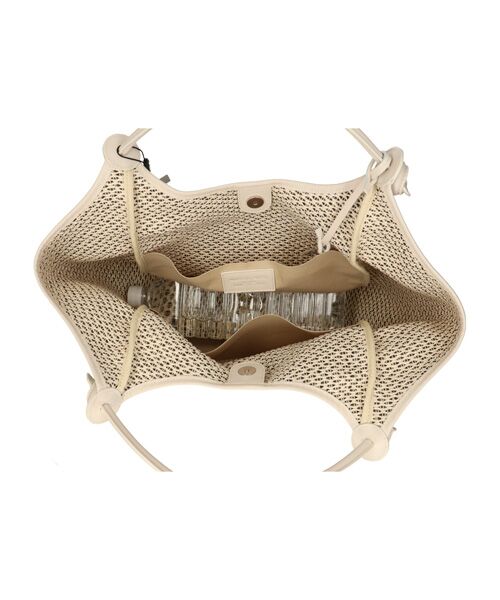 INTER-CHAUSSURES / インター ショシュール ハンドバッグ | 【MARCO MASI】レザーハンドル雑材バッグ | 詳細9