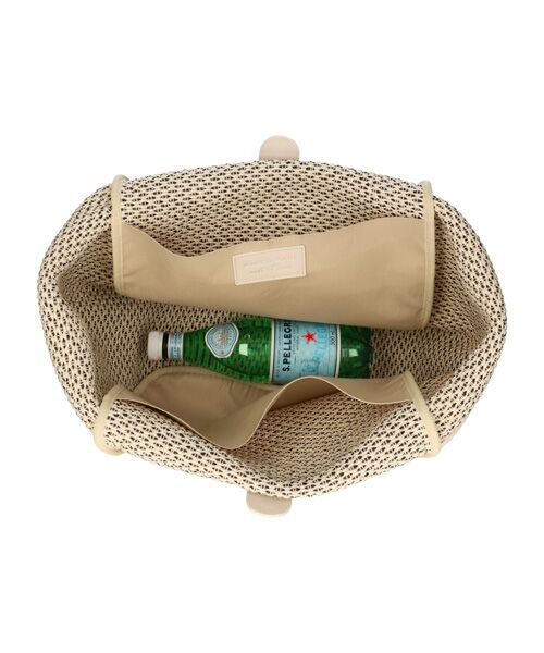 INTER-CHAUSSURES / インター ショシュール ハンドバッグ | 【MARCO MASI】レザーハンドル雑材バッグ | 詳細10