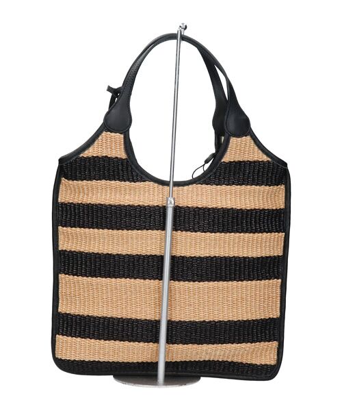 INTER-CHAUSSURES / インター ショシュール ハンドバッグ | 【MARCO MASI】レザーハンドル雑材バッグ | 詳細4