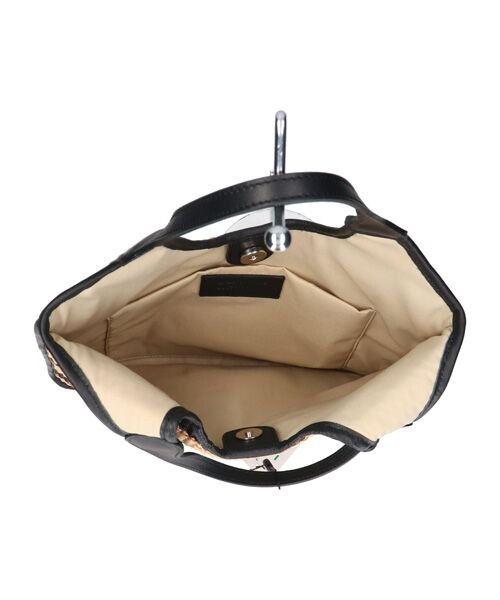 INTER-CHAUSSURES / インター ショシュール ハンドバッグ | 【MARCO MASI】レザーハンドル雑材バッグ | 詳細10