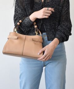 INTER-CHAUSSURES / インター ショシュール ハンドバッグ | 【LORISTELLA】ベーシックレザーハンドバッグ
