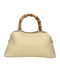 INTER-CHAUSSURES / インター ショシュール ハンドバッグ | 【LORISTELLA】バンブーハンドルレザーハンドバッグ