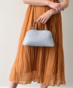 INTER-CHAUSSURES / インター ショシュール ハンドバッグ | 【LORISTELLA】バンブーハンドルレザーハンドバッグ