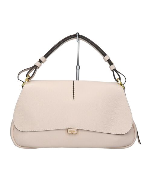 INTER-CHAUSSURES / インター ショシュール ハンドバッグ | 【LORISTELLA】レザーフラップハンドバッグ | 詳細1