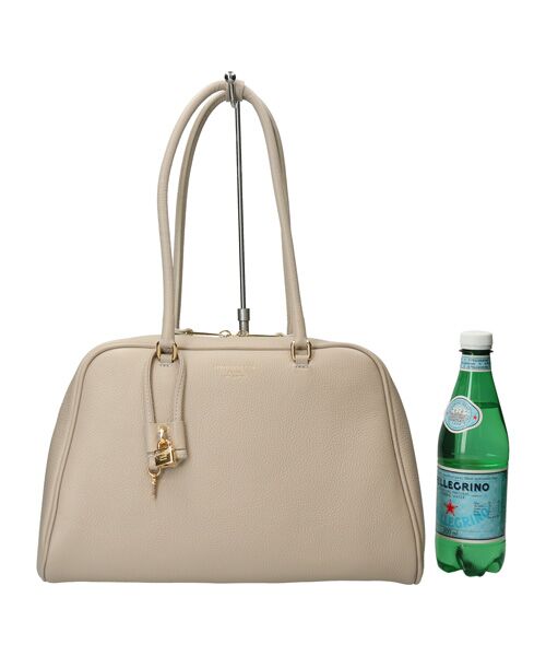 INTER-CHAUSSURES / インター ショシュール ハンドバッグ | 【CHRISTIAN VILLA】チャーム付きシュリンクレザーハンドバッグ | 詳細6