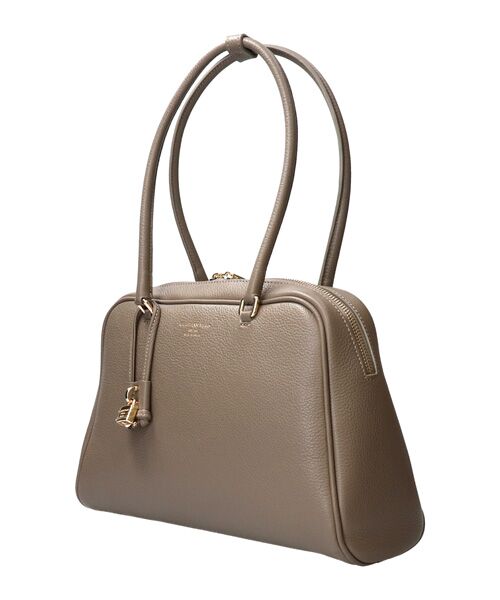 INTER-CHAUSSURES / インター ショシュール ハンドバッグ | 【CHRISTIAN VILLA】チャーム付きシュリンクレザーハンドバッグ | 詳細12