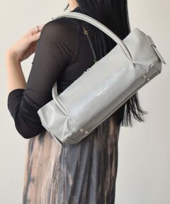 INTER-CHAUSSURES / インター ショシュール ハンドバッグ | 【CHRISTIAN VILLA】横長レザーハンドバッグ