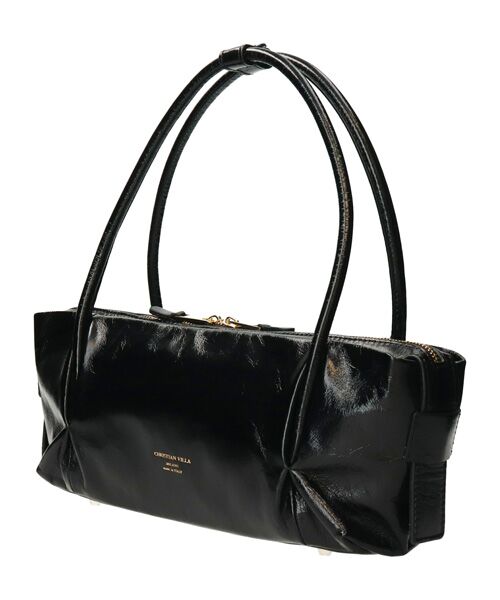 INTER-CHAUSSURES / インター ショシュール ハンドバッグ | 【CHRISTIAN VILLA】横長レザーハンドバッグ | 詳細1