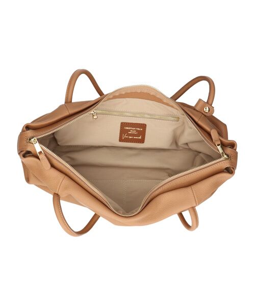 INTER-CHAUSSURES / インター ショシュール ハンドバッグ | 【CHRISTIAN VILLA】シュリンクレザーベーシックハンドバッグ | 詳細17