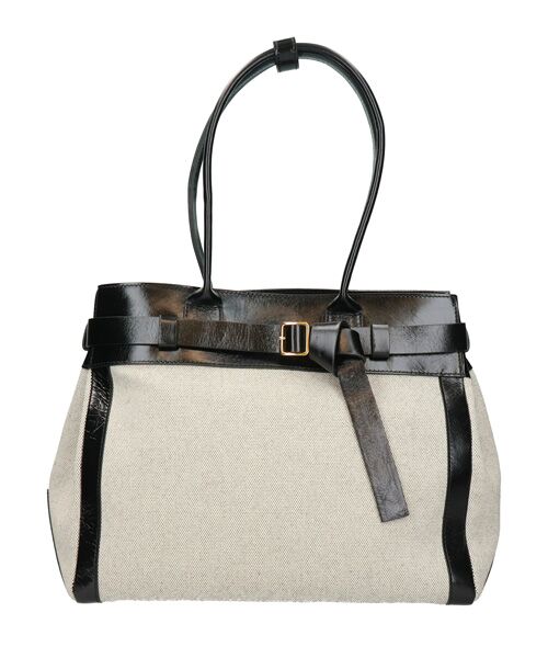 INTER-CHAUSSURES / インター ショシュール ハンドバッグ | 【CHRISTIAN VILLA】レザーハンドルキャンバストート | 詳細1