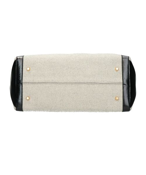 INTER-CHAUSSURES / インター ショシュール ハンドバッグ | 【CHRISTIAN VILLA】レザーハンドルキャンバストート | 詳細7