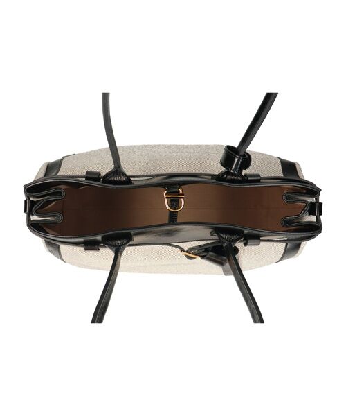 INTER-CHAUSSURES / インター ショシュール ハンドバッグ | 【CHRISTIAN VILLA】レザーハンドルキャンバストート | 詳細8