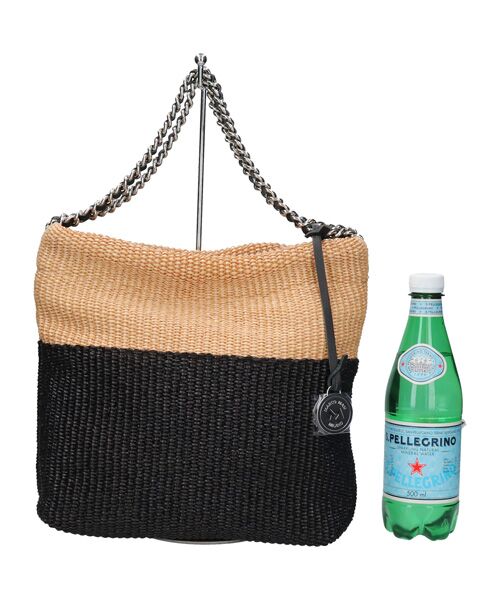 INTER-CHAUSSURES / インター ショシュール ハンドバッグ | 【MARCO MASI】チェーンストラップラフィアバッグ | 詳細5