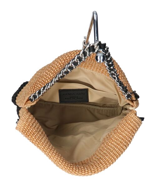 INTER-CHAUSSURES / インター ショシュール ハンドバッグ | 【MARCO MASI】チェーンストラップラフィアバッグ | 詳細9