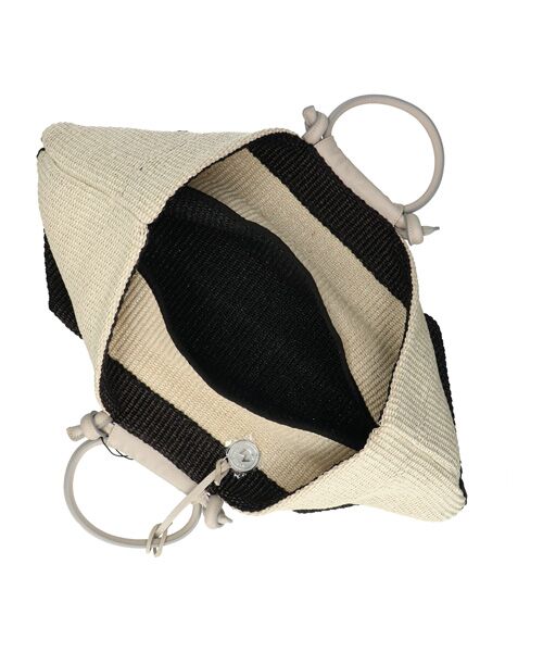 INTER-CHAUSSURES / インター ショシュール ハンドバッグ | 【MARCO MASI】レザーハンドルラフィアバッグ | 詳細9