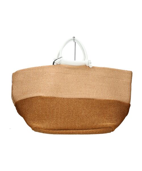 INTER-CHAUSSURES / インター ショシュール ハンドバッグ | 【MARCO MASI】レザーハンドルラフィアバッグ | 詳細14