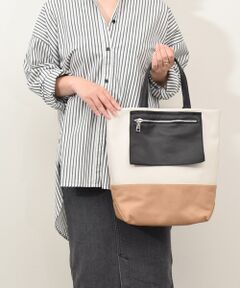 INTER-CHAUSSURES / インター ショシュール ハンドバッグ | 【MARCO MASI】カラーコンビネーションレザートート