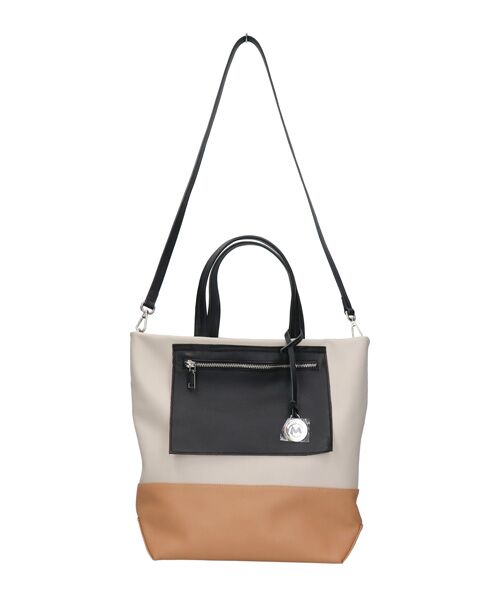 INTER-CHAUSSURES / インター ショシュール ハンドバッグ | 【MARCO MASI】カラーコンビネーションレザートート | 詳細12