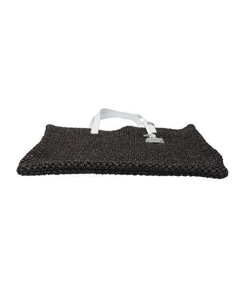 INTER-CHAUSSURES / インター ショシュール ハンドバッグ | 【MARCO MASI】レザーハンドルラフィアビッグトート | 詳細6