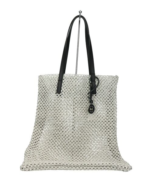 INTER-CHAUSSURES / インター ショシュール ハンドバッグ | 【MARCO MASI】レザーハンドルラフィアビッグトート | 詳細10