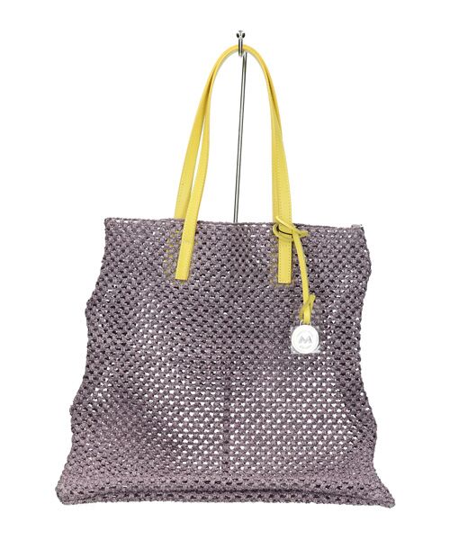 INTER-CHAUSSURES / インター ショシュール ハンドバッグ | 【MARCO MASI】レザーハンドルラフィアビッグトート | 詳細21