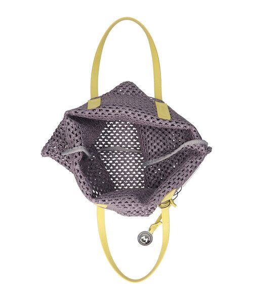 INTER-CHAUSSURES / インター ショシュール ハンドバッグ | 【MARCO MASI】レザーハンドルラフィアビッグトート | 詳細27