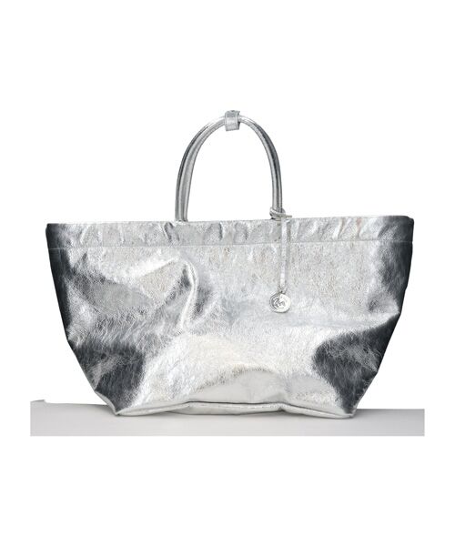 INTER-CHAUSSURES / インター ショシュール ハンドバッグ | 【MARCO MASI】メタリックレザートートバッグ | 詳細1