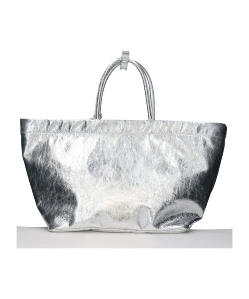 INTER-CHAUSSURES / インター ショシュール ハンドバッグ | 【MARCO MASI】メタリックレザートートバッグ | 詳細4