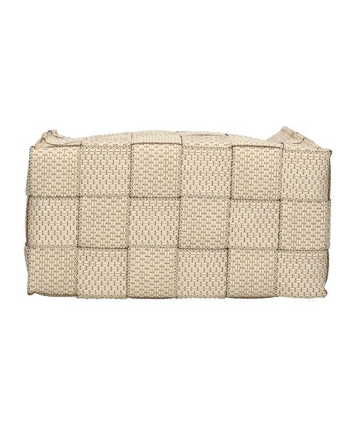 INTER-CHAUSSURES / インター ショシュール ハンドバッグ | 【ALMA TONUTTI】レザーハンドル雑材ハンドバッグ | 詳細19