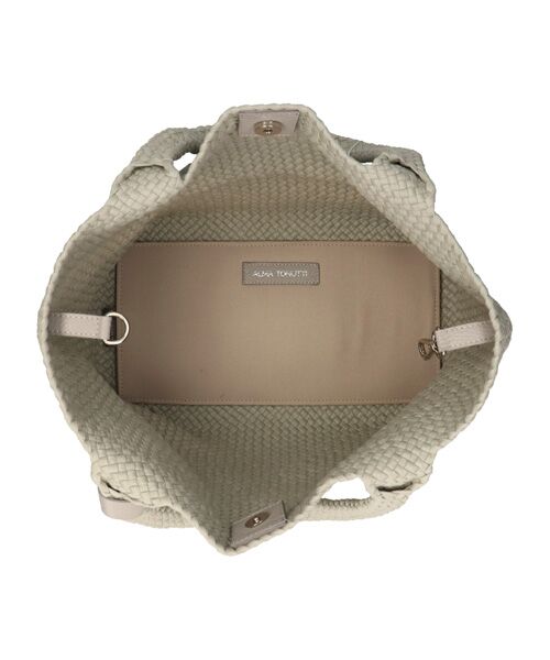 INTER-CHAUSSURES / インター ショシュール ハンドバッグ | 【ALMA TONUTTI】コットンコードウーブンバッグ | 詳細9