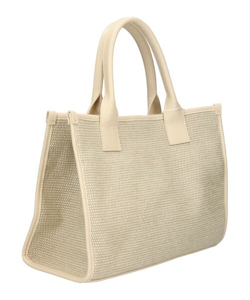 INTER-CHAUSSURES / インター ショシュール ハンドバッグ | 【ALMA TONUTTI】異素材コンビハンドバッグ | 詳細4